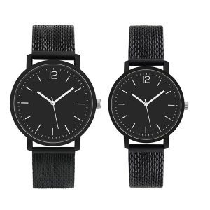 Cross-border foreign trade new couple quartz watch plastic strap men's women's wrist performance goods wholesale one generation