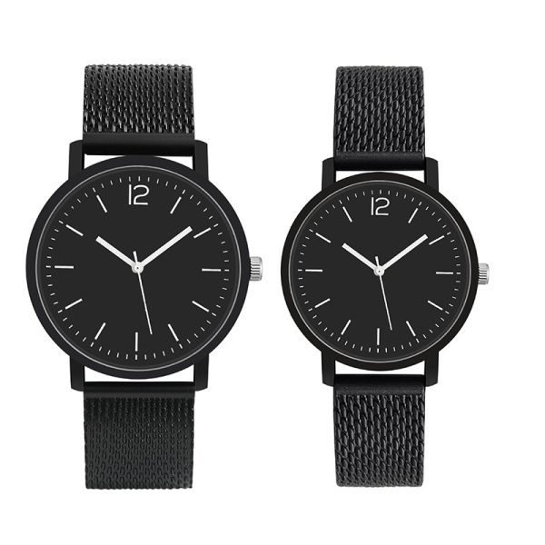 Cross-border foreign trade new couple quartz watch plastic strap men's women's wrist performance goods wholesale one generation - Image 5