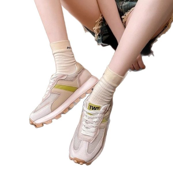 Factory direct sales dad shoes women's thick-soled German training Forrest Gump shoes women's 2025 new autumn versatile casual waffles - Image 5