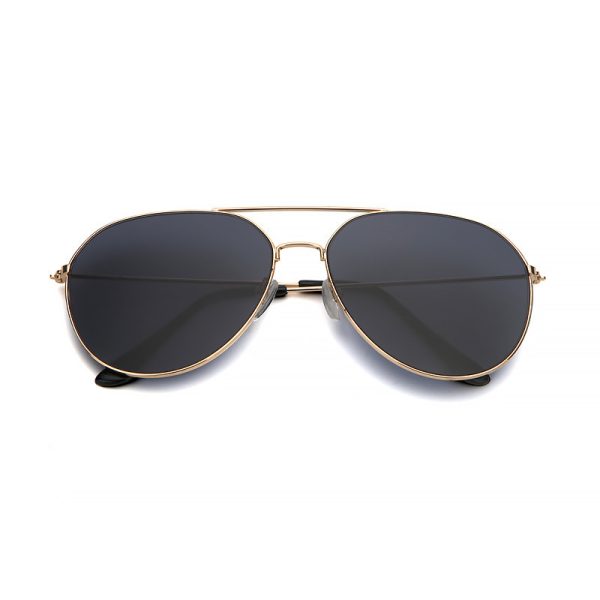 Fashion toad ultralight sunglasses simple gold frame sunglasses aviator glasses men's and women's fashion wear travel sunshade - Image 4