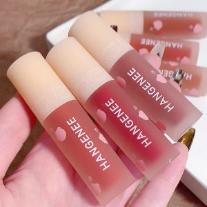 &HANGENEE Han Jini Fireworks Bear Lip Glaze Lipstick Female Niche Brand Fireworks Bear Shuiguang Lip Clay Students