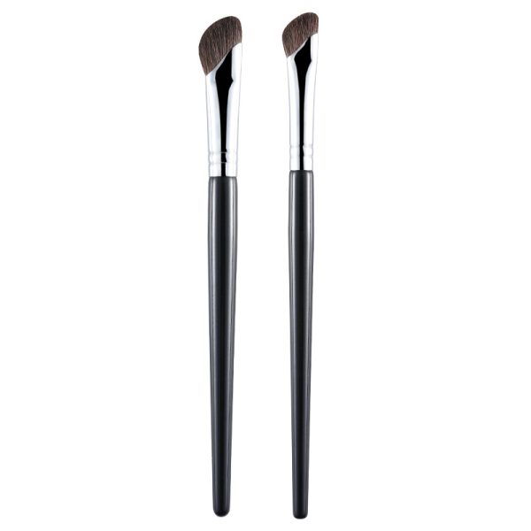Cangzhou horsehair eyeshadow brush, animal fur eye details, smudge, makeup brush, sickle brush, fingertip nose shadow brush, oblique head - Image 5