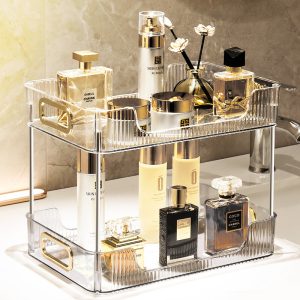 Light luxury washstand, cosmetics shelf, toilet, washroom, washroom, countertop, bathroom, dressing table, storage box