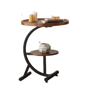 Modern Simple C Shape Side Table Ins Style Small Coffee Table Removable Sofa Side Table Bedside Table Hotel Shelf