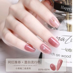 ZHIYAYA Nail Polish Glue Barbie Glue Phototherapy Glue Nail Polish Glue Nail Art Glue Long-lasting 92 Colors Set Nail Art Shop