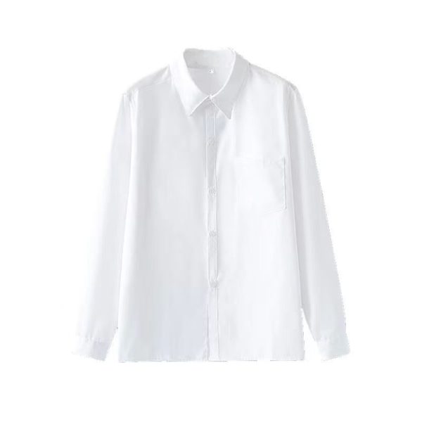 White shirts, men's long-sleeved business suits, wedding groomsmen, and professional work shirts for men and women - Image 3