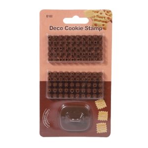 Alphanumeric symbol biscuit press stamp mold stamp stamp mold cake decoration baking tool diy