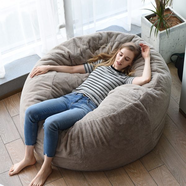 Spot factory compression lazy sofa bean bag single and double can lie down and sleep, disassemble and wash sponge tatami balcony bedroom