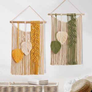 Cross-border new home decoration tapestries, hand-woven wall decorations, living room B&B wall covering, tassel tapestries