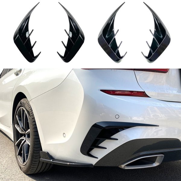 Suitable for BMW 3 Series G20 320i 330i 2019-2022 rear bumper air blade blade exterior car patch modification