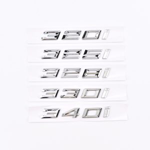 It is suitable for 20-23 BMW 3 Series 320i 320i 325i 328I 330i modified car logo rear tail mark displacement number