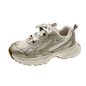 Huge comfort! Daddy Shoes Women's Summer Hot Thick-Soled Shoes Girls 2023 New Breathable Casual Sneakers Women's Shoes