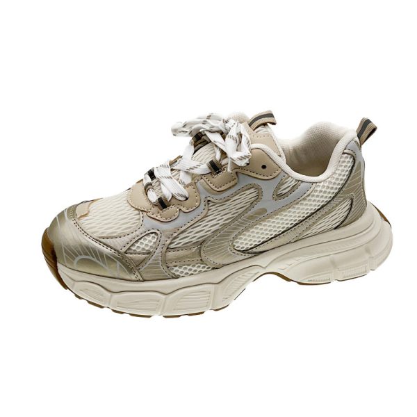Huge comfort! Daddy Shoes Women's Summer Hot Thick-Soled Shoes Girls 2023 New Breathable Casual Sneakers Women's Shoes - Image 5