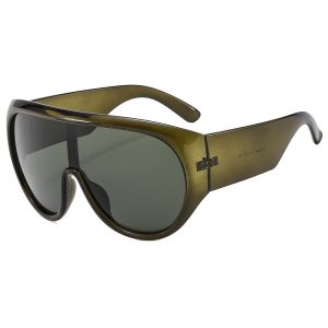 25 new one-piece large frame sports protective sunglasses European and American cross-border trend sunglasses personalized windproof men's and women's glasses