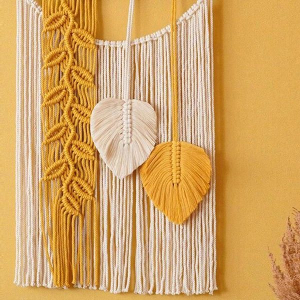 Cross-border new home decoration tapestries, hand-woven wall decorations, living room B&B wall covering, tassel tapestries - Image 2