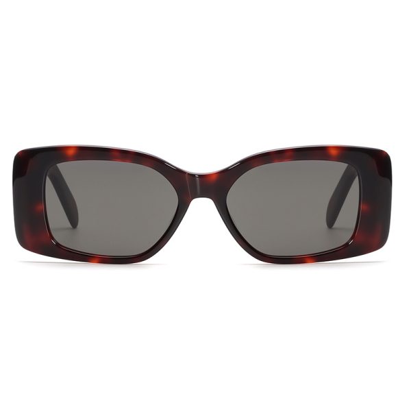 Arc de Triomphe 40282 square frame glasses high quality nylon lenses UV400 plate sunglasses high-end women's sunglasses - Image 5