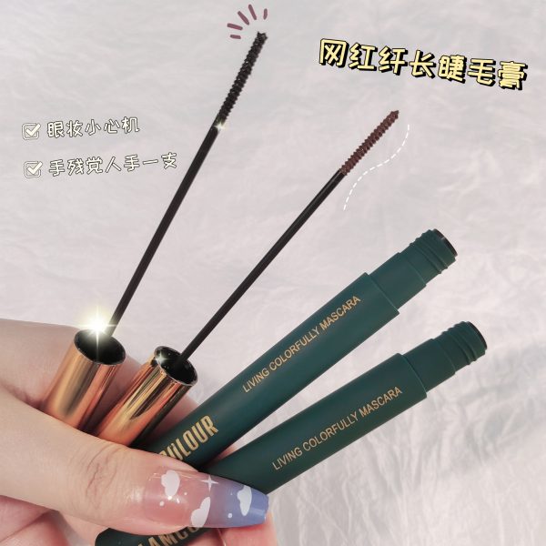 Magic Color Color Mascara Anti-Sweat Slim Long/Curly Thick Waterproof Long-lasting Non-smudged Mascara