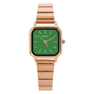 Manufacturer Wholesale Watches Women's NAIDU Series French Vintage Small Square Steel Strap Watch Women's Quartz Watch