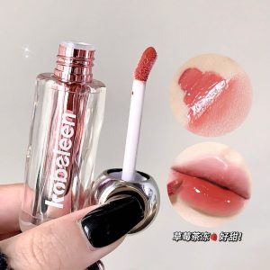 kobeleen lust glass lip gloss mirror long-lasting moisturizing lips pure desire boiled water tender lip gloss wholesale