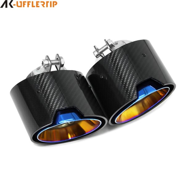 For BMW G20 G21 320d 320i 330i MP Carbon Tail Throat Exhaust Nozzle Muffler - Image 3