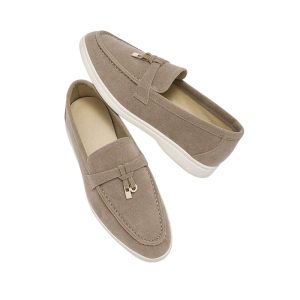 2025 spring and autumn cross-border European and American fashion flat comfortable loafers one-foot slip-on shoes spot wholesale