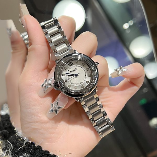 Cross-border explosive confession balloon classic blue balloon steel belt fashion explosive tiktok women's watch factory one drop shipping - Image 2