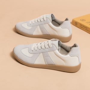 Retro German Training Women's Shoes 2024 Spring New Student Casual Forrest Gump Couple Shoes Sports Running Board Shoes Trendy Shoes Women