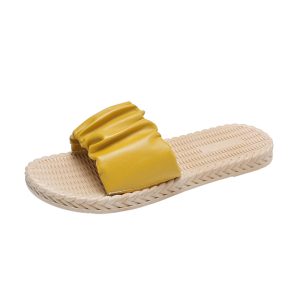 Sandals women's outer wear fashionable slippers 2024 new summer versatile can get wet and go out to the beach sandalsins