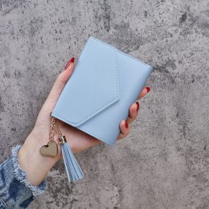New style wallet female short multi-card position ladies small wallet mini student small clutch fashion coin purse clutch bag