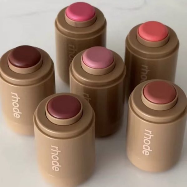 Rhode skin's new blush stick hailey piggyfreckle lip and cheek balm