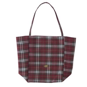 Niche design plaid bag plaid large capacity shopping bag women's commuter tote bag handbag shoulder underarm bag