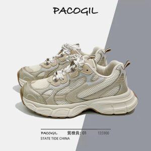 Huge comfort! Daddy Shoes Women's Summer Hot Thick-Soled Shoes Girls 2023 New Breathable Casual Sneakers Women's Shoes