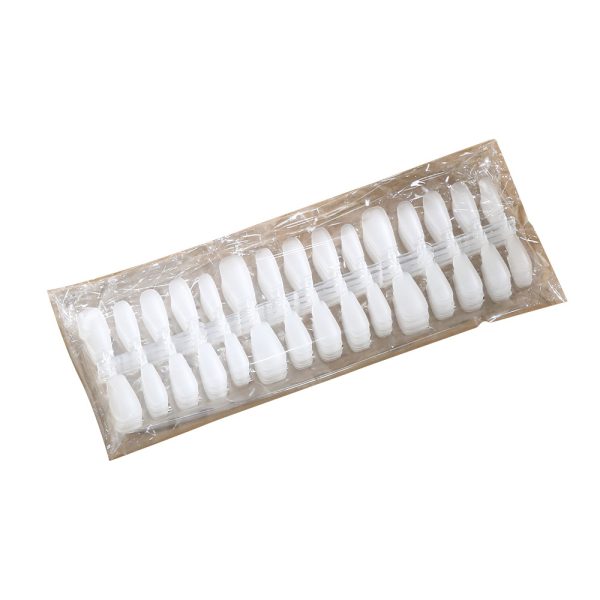 Ultra-thin non-marking wearable nail nail pieces short non-engraving grinding code almond thin dog nail patches full nail art nail patches - Image 5