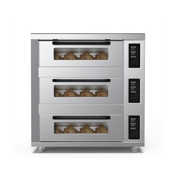 Commercial Oven Large Capacity Cake Shop, Pizza Bread, Electric Oven, Fully Automatic Gas Large Baking Oven, Oven - Image 4