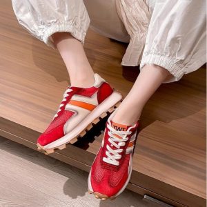Factory direct sales dad shoes women's thick-soled German training Forrest Gump shoes women's 2025 new autumn versatile casual waffles