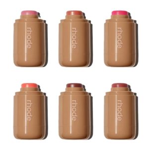 Rhode skin's new blush stick hailey piggyfreckle lip and cheek balm