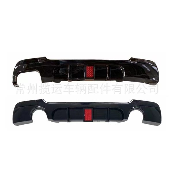 Suitable for BMW 3 series E90E92E93 modified rear lip MP model with lights four-out tail lip rear spoiler surround kit - Image 5