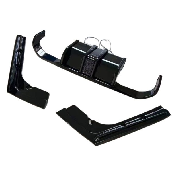 Applicable to 13-19 BMW 3 Series modified M3 surround with lighted rear lip F30F35V square light vertical bar light surround kit - Image 5