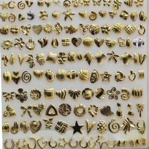 Cross-border dropshipping titanium steel earrings ins style light luxury French personalized earrings gold plated earrings earrings earrings manufacturers wholesale