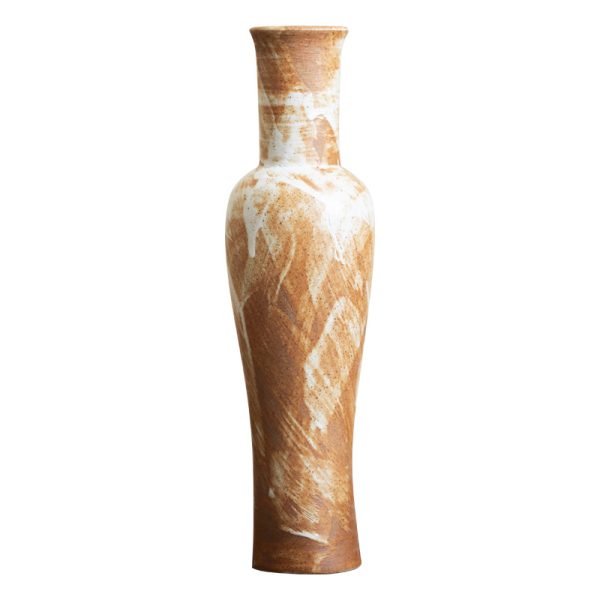 Jingdezhen new Chinese ceramic small vase, living room, home decoration, flowers, red and white porcelain, handmade flower arrangement, tea table ornaments - Image 5