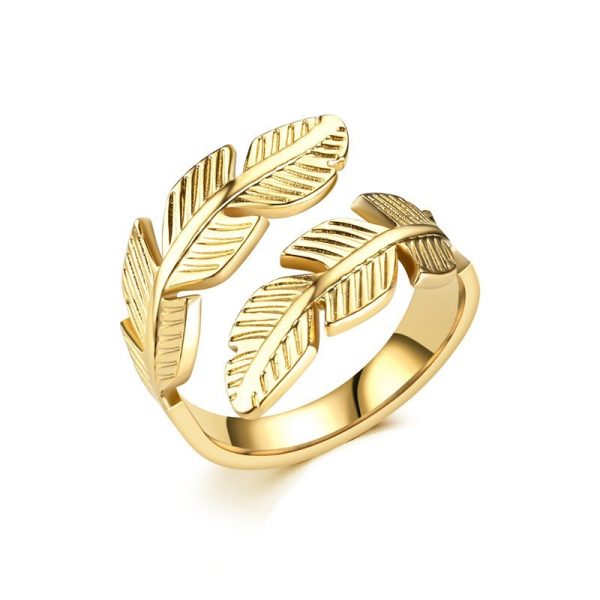 Cross-border explosive opening titanium steel ring women's fashion pop couple personality ring European and American Amazon hand jewelry - Image 4