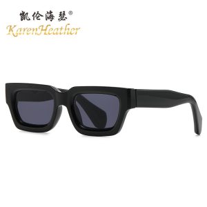 New Fashion Small Frame Sunglasses 86608 European and American Personality Square Frame Sunglasses Cross-border Versatile Thick Frame Sunglasses