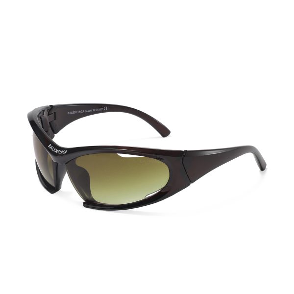 European and American new sports style sunglasses women, special-shaped hollow glasses, Y2K trendy Internet celebrity street photography, cycling sunglasses, men