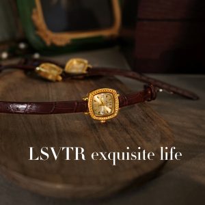LSVTR retro hot selling factory direct foreign trade Japan and South Korea retro carved vintage style French niche watch women
