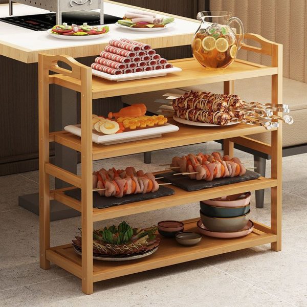Hot pot dish shelves, multi-layer dishes, commercial restaurants, skewers, barbecue, dishes, shelves, kitchen shelves, hot pot restaurants
