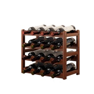 Red wine rack storage rack, home wine rack, wine display rack, wine cabinet, bar simple trellis display rack