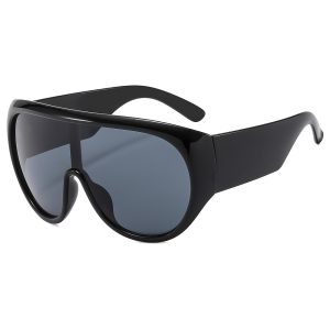 25 new one-piece large frame sports protective sunglasses European and American cross-border trend sunglasses personalized windproof men's and women's glasses