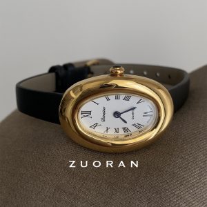 ZUORAN Oval Vintage French Medieval Style Exquisite Fashion Women's Quartz Watch Cross-border Live 59