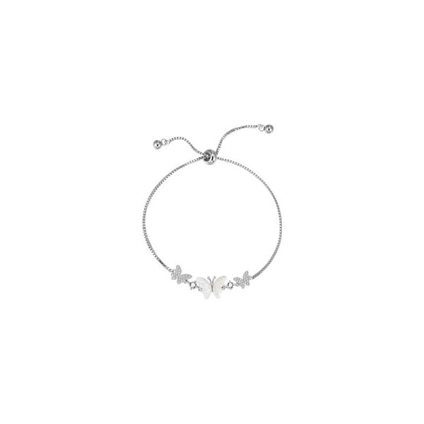Super fairy butterfly pull-out titanium steel bracelet women's ins niche design high-end bracelet girlfriend net red hand jewelry wholesale - Image 5