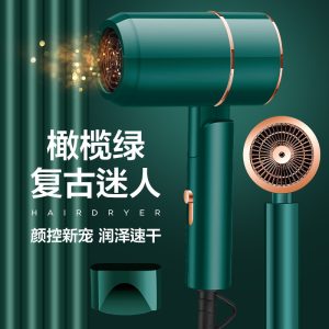 Internet celebrity new hair dryer high-power blue photoelectric hair dryer hot and cold air hair salon dormitory hair dryer gift wholesale